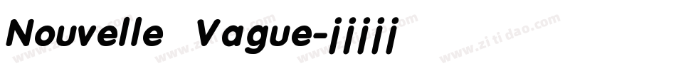 Nouvelle Vague字体转换